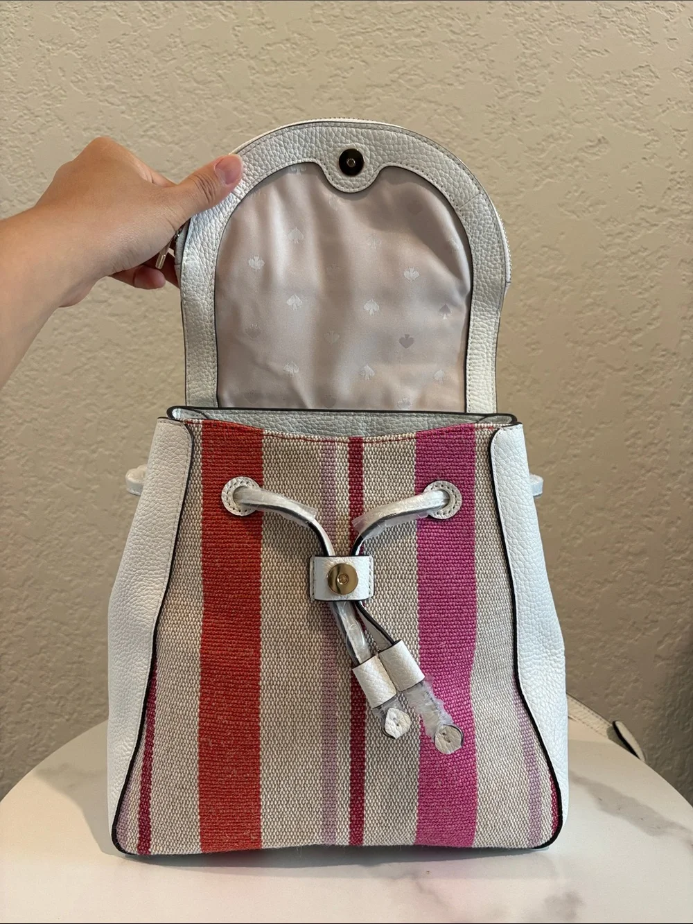 NWT Kate Spade New York Medium Flap Backpack